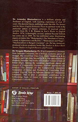 Handbook of English Literary History - Retail Maharaj