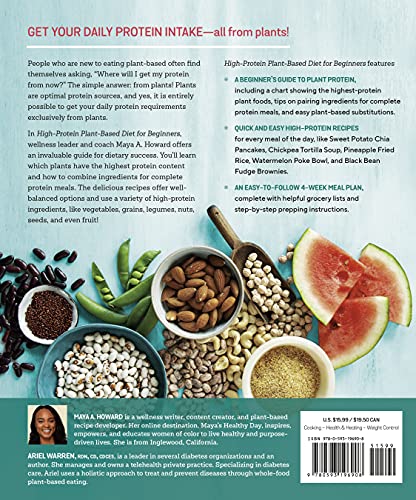 High-Protein Plant-Based Diet for Beginners: Quick and Easy Recipes for Everyday Meals - Retail Maharaj