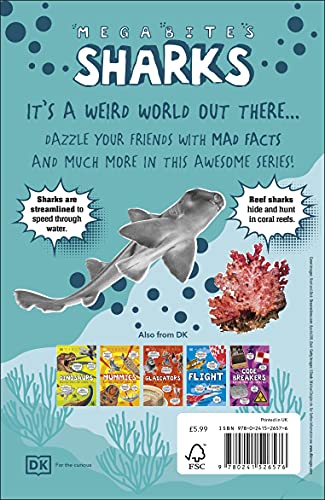 Sharks: Riveting Reads for Curious Kids (Mega Bites) - Retail Maharaj