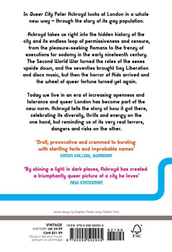 Queer City: Gay London from the Romans to the Present Day - Retail Maharaj