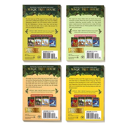 Magic Tree House Books 25-28 Boxed Set (Magic Tree House (R)) - Retail Maharaj