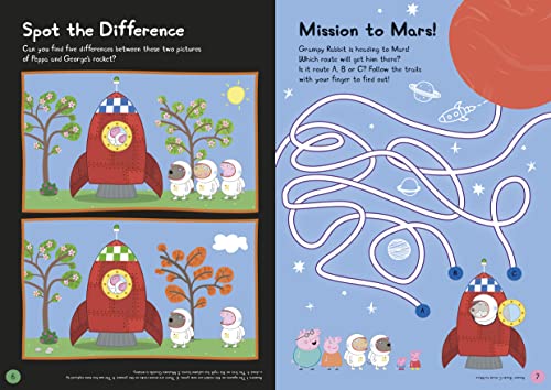Peppa Pig: Peppa in Space Sticker Activity Book - Retail Maharaj