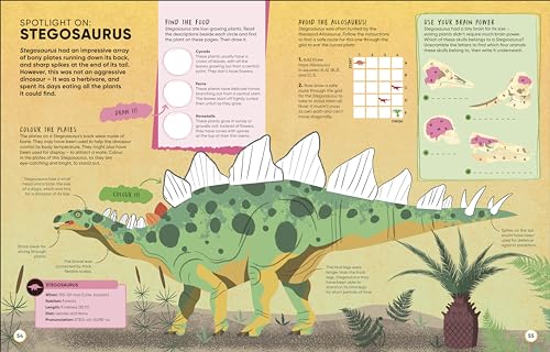 Brain Booster Dinosaurs and Other Prehistoric Creatures: Over 100 Mind-Boggling Activities that Make Learning Easy and Fun - Retail Maharaj