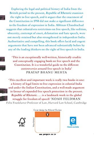 Republic Of Rhetoric: Free Speech And Th - Retail Maharaj