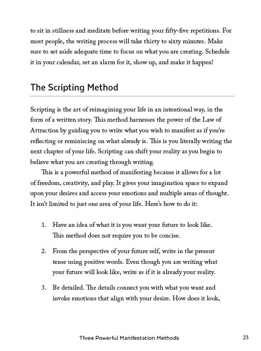 Law of Attraction Manifestation Journal: A Guided Journal for Manifesting Your Deepest Desires