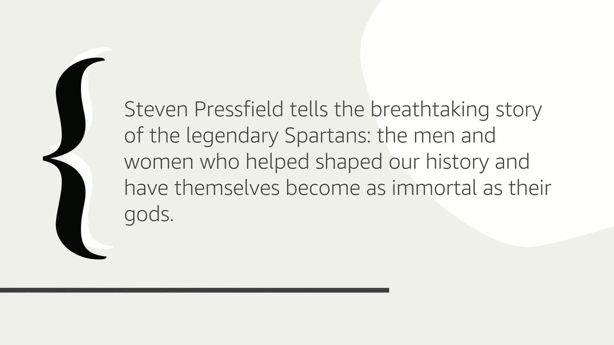 Gates of Fire: An Epic Novel of the Battle of Thermopylae