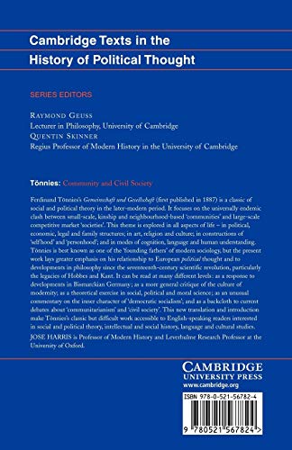 Community and Civil Society (Cambridge Texts in the History of Political Thought)