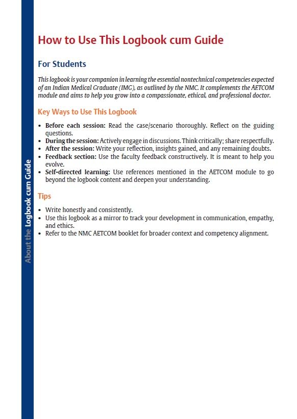 AETCOM Competencies for Indian Medical Graduates