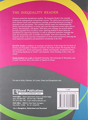 The Inequality Reader: Contemporary and Foundational Readings in Race, Class, and Gender - Retail Maharaj