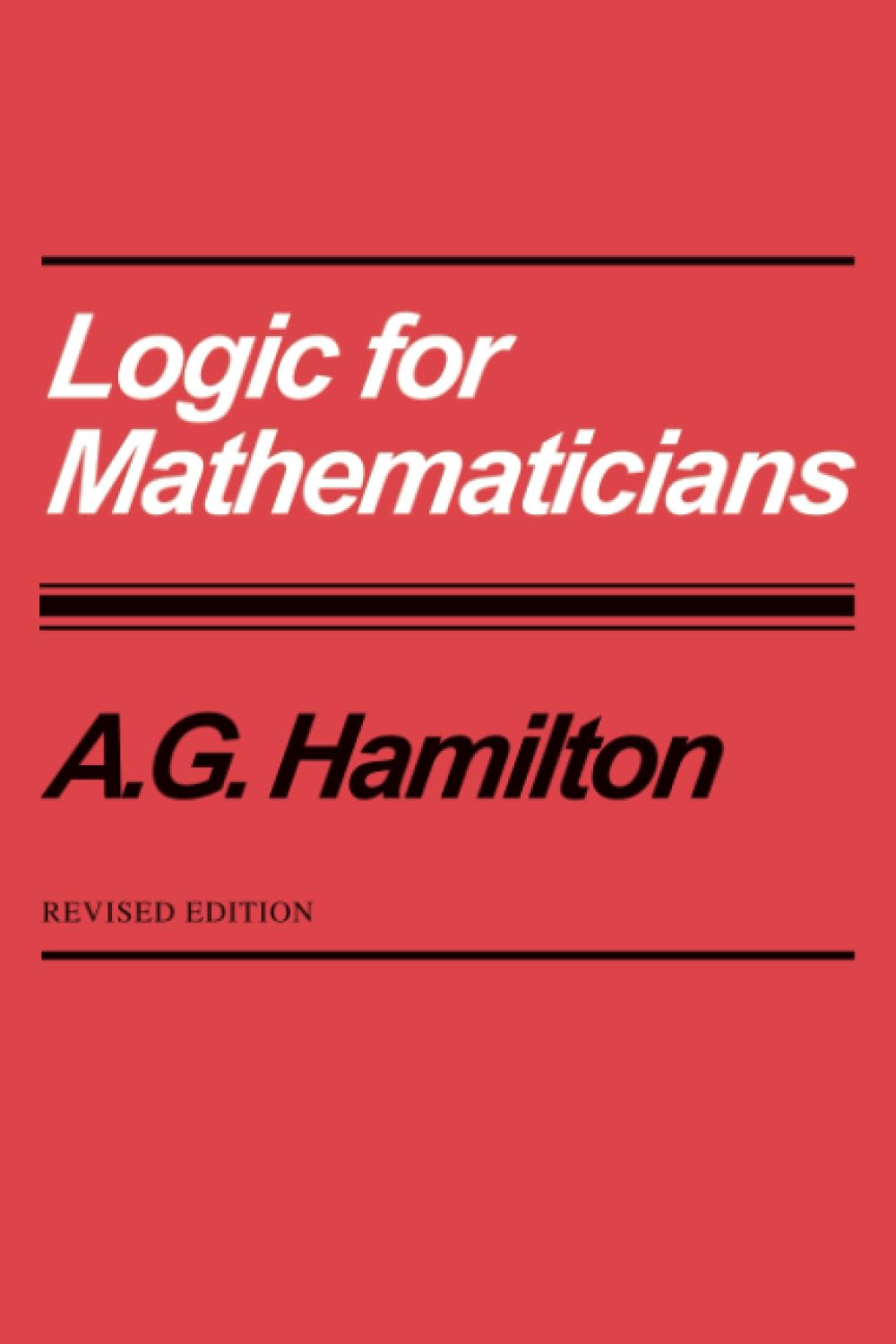 Logic for Mathematicians