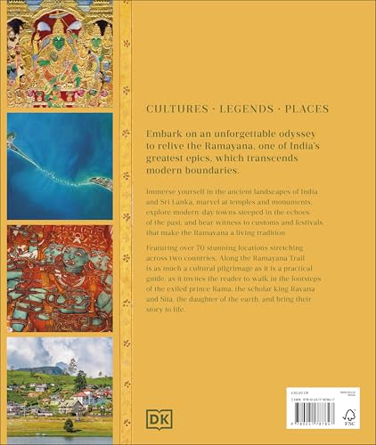 Along The Ramayana Trail: A Cultural Journey Across India and Sri Lanka | Discover the Epic’s Sacred Sites | A Mythological and Historical Guide to Ramayana Landmarks, Legends & Living Heritage - Retail Maharaj