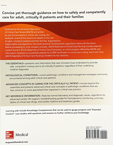 AACN Essentials of Critical Care Nursing, Third Edition - Retail Maharaj