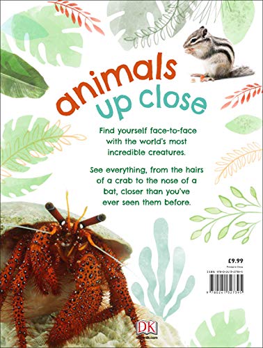 Animals Up Close: Animals as you've Never Seen them Before (DK Look Closer) - Retail Maharaj