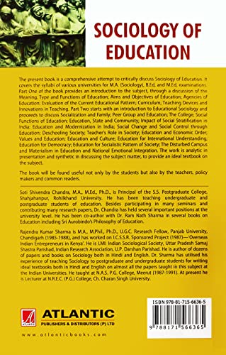 Sociology Of Education - Retail Maharaj