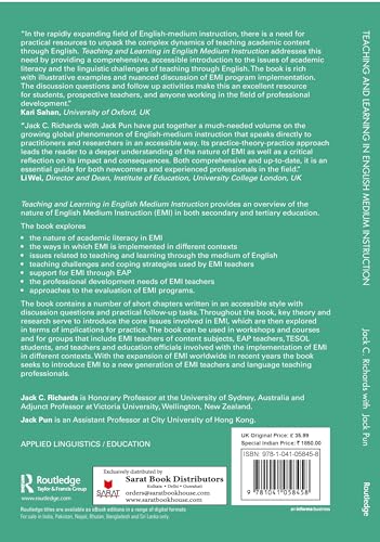 Teaching and Learning in English Medium Instruction:An Introduction - Retail Maharaj