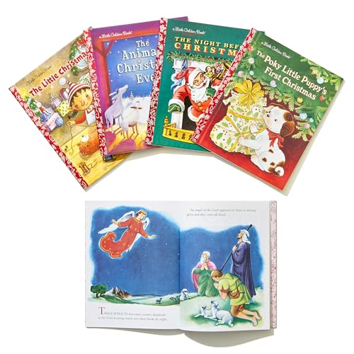 Favorite Little Golden Books for Christmas 5-Book Boxed Set: The Animals' Christmas Eve; The Christmas Story; The Little Christmas Elf; The Night ... The Poky Little Puppy's First Christmas - Retail Maharaj