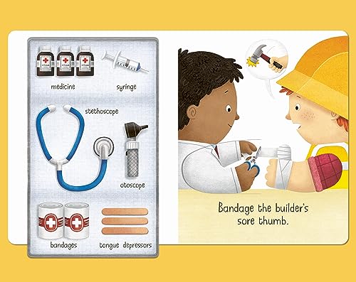 Busy Day: Doctor: An action play book - Retail Maharaj