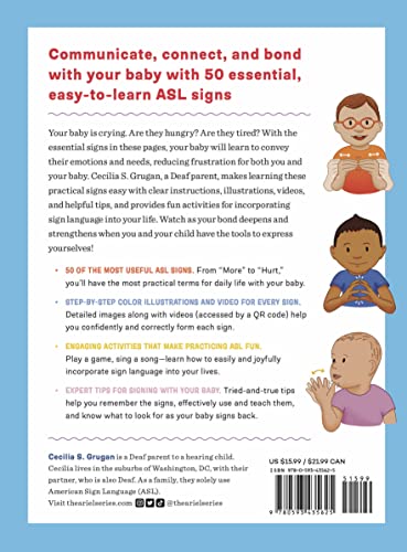 Learn to Sign with Your Baby: 50 Essential ASL Signs to Help Your Child Communicate Their Needs, Wants, and Feelings