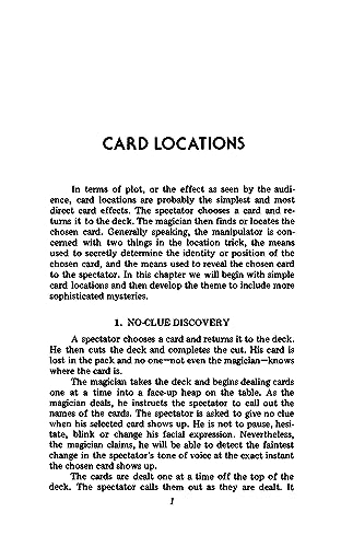 Self-working Card Tricks: 72 Foolproof Card Miracles for the Amateur Magician (Dover Magic Books)