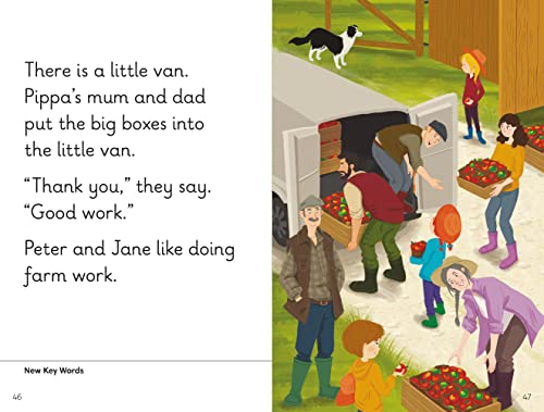 Key Words LVL : 5b : Pippa's Farm (Key Words with Peter and Jane) - Retail Maharaj