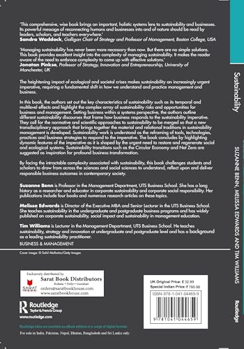 Sustainability:A Key Idea for Business and Society - Retail Maharaj