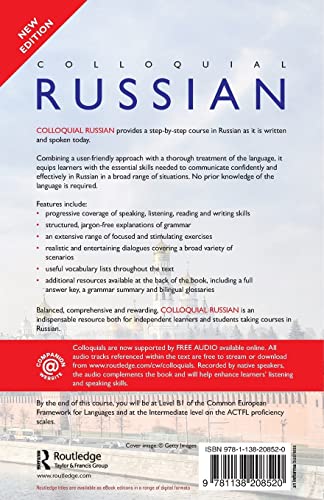 Colloquial Russian: The Complete Course For Beginners (Colloquial Series) - Retail Maharaj