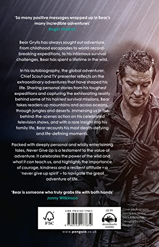 Never Give Up: A Life of Adventure, The Autobiography