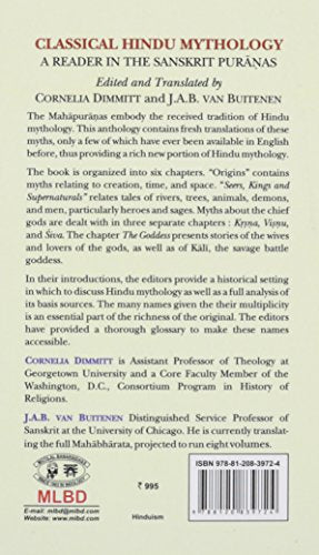 Classical Hindu Mythology: A Reader in the Sanskrit Puranas - Retail Maharaj