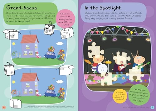 Peppa Pig: Fantastic Families Sticker Activity Book - Retail Maharaj