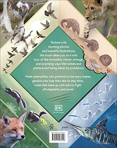 How Not to Get Eaten: More than 75 Incredible Animal Defenses (Wonders of Wildlife) - Retail Maharaj