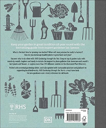 RHS Gardening Through the Year: Month-by-month Planning Instructions and Inspiration - Retail Maharaj