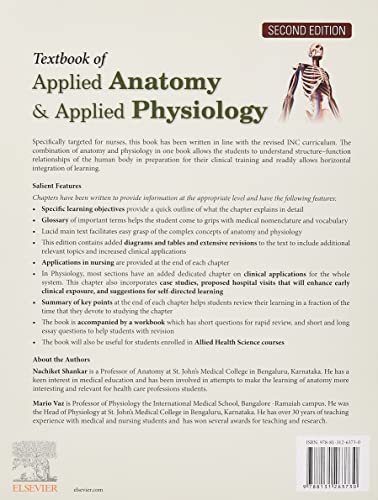 Textbook & Workbook of Applied Anatomy and Applied Physiology, 2e