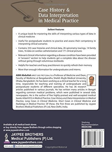 CASE HISTORY & DATA INTERPRETATION IN MEDICAL PRACTICE