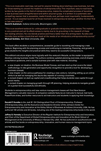 New Venture Management: The Entrepreneur’s Roadmap - Retail Maharaj