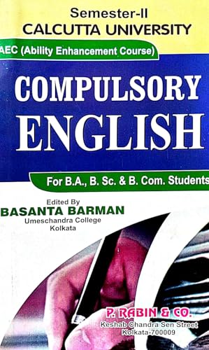 Calcutta University AEC Compulsory English Semester-2 (English Version) - Retail Maharaj