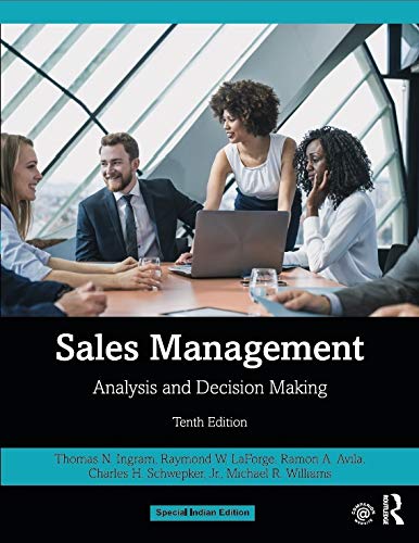 Sales Management: Analysis and Decision Making - Retail Maharaj