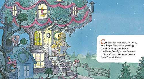 Santa Bear (The Berenstain Bears): A Christmas Board Book for Kids and Toddlers