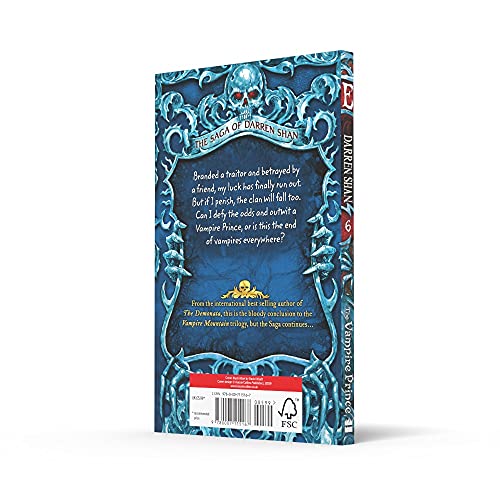 The Vampire Prince: Book 6 (The Saga of Darren Shan) - Retail Maharaj