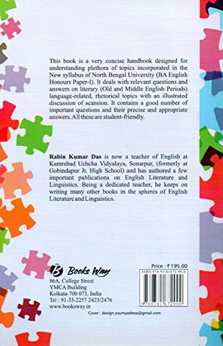 Guide to English honours (NBU) Paper - 1 - Retail Maharaj