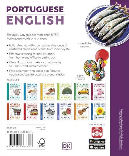 Portuguese English Bilingual Visual Dictionary - Retail Maharaj