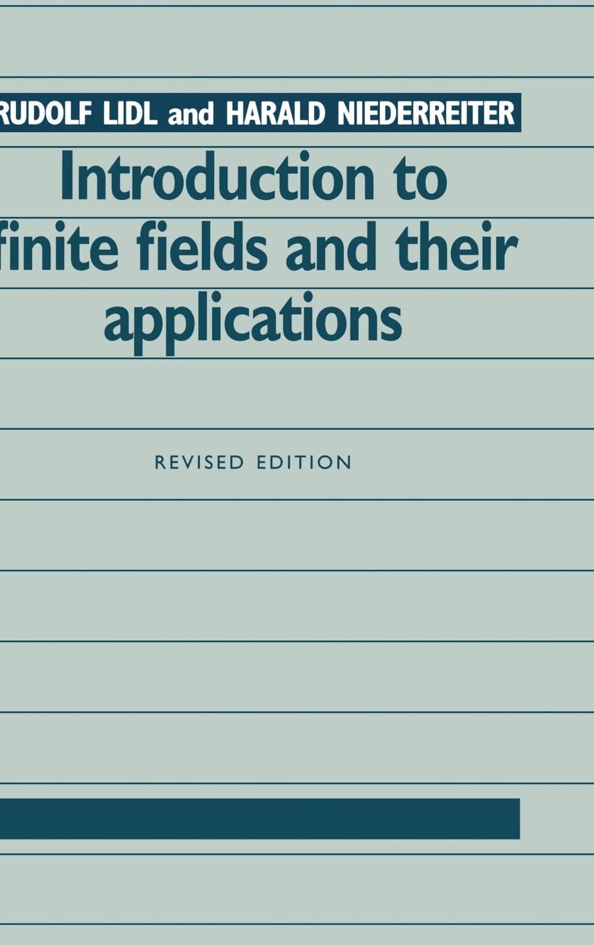 Introduction to Finite Fields and their Applications - Retail Maharaj