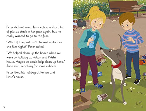 Key Words LVL : 12a : Clean Our Park! (Key Words with Peter and Jane) - Retail Maharaj