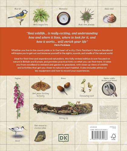 Chris Packham's Nature Handbook: Explore the Wonders of the Natural World - Retail Maharaj