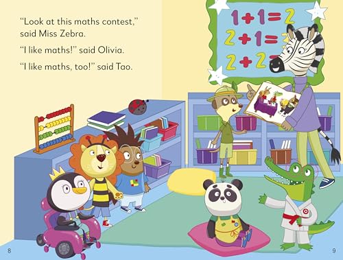 Ladybird Class - The Maths Contest: Read It Yourself - Level 1 Early Reader - Retail Maharaj