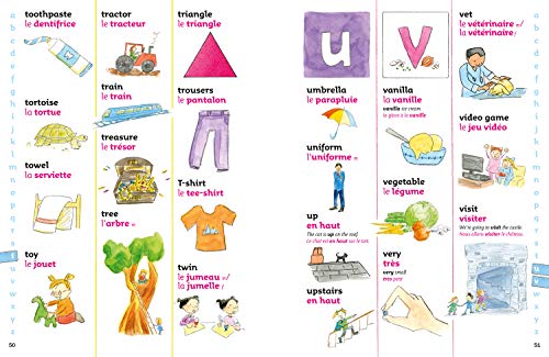 First French Dictionary: 500 First Words for Ages 5+ - Retail Maharaj