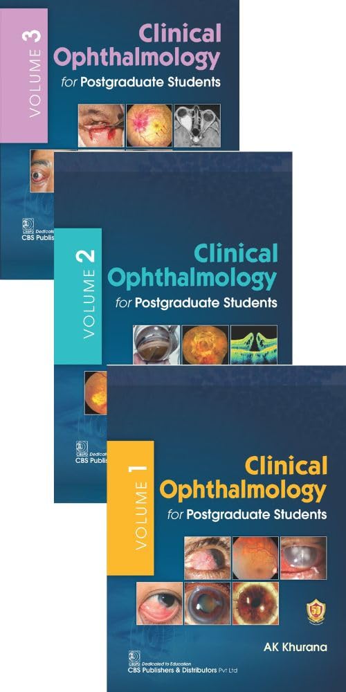 Clinical Ophthalmology for Postgraduate Students - 1-3 Volumes Set , 2024