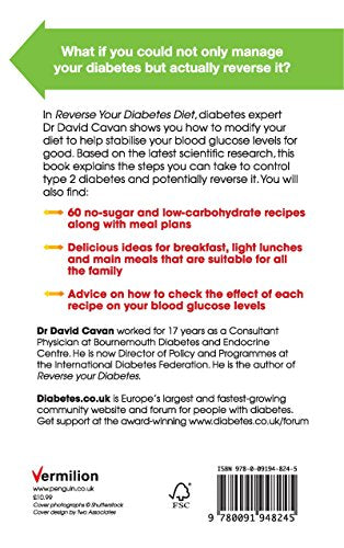 Reverse Your Diabetes Diet: The new eating plan to take control of type 2 diabetes, with 60 quick-and-easy recipes - Retail Maharaj