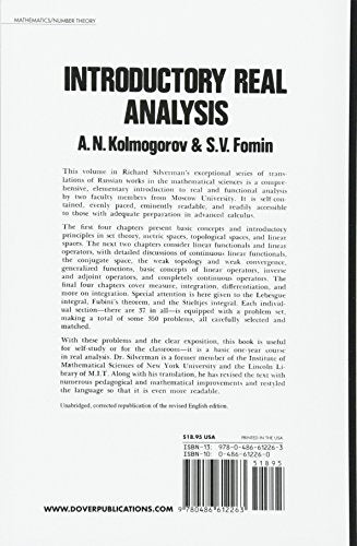 INTRODUCTORY REAL ANALYSIS - Retail Maharaj