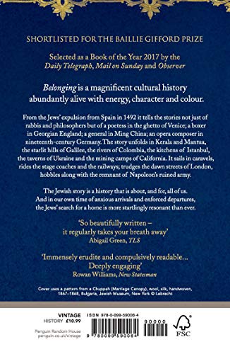 Belonging: The Story of the Jews 1492–1900 - Retail Maharaj