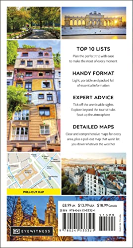DK Eyewitness Top 10 Vienna (Pocket Travel Guide) - Retail Maharaj